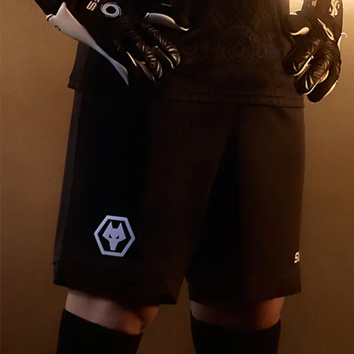 Wolverhampton Wanderers Shop | 2025-26 Wolves Goalkeeper Home Short – Adult Wolverhampton Wanderers Merchandise